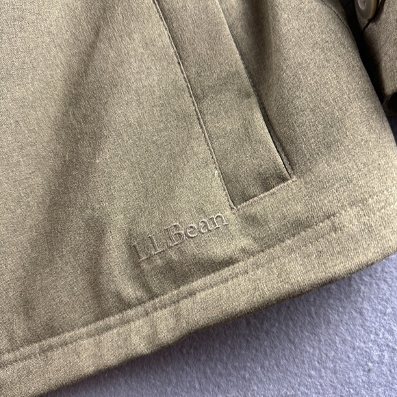 LL Bean Jacket Mens L Green Tek 3-in-1 All Season Parka Hooded Primaloft 284416* - Picture 8 of 14